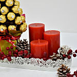 Christmas Tree Rochers N Candles
