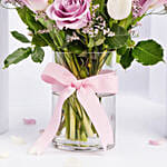 Mom Tender Love Roses And Tulips