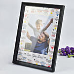 Personalised Love You Dad Frame