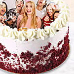 Picture Perfect Red Velvet Cake 8 Portion