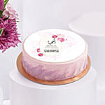 Thanks Mom Flowers With Cake