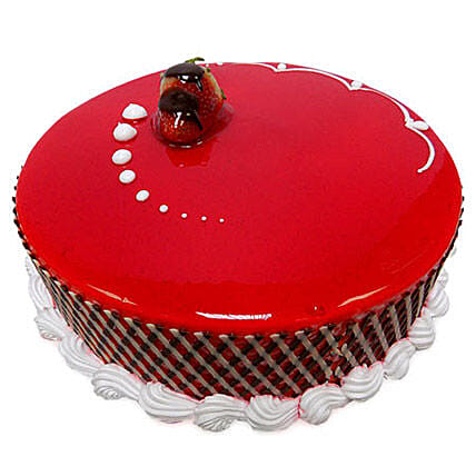 1Kg Strawberry Carnival Cake: Send Cakes to Bangladesh