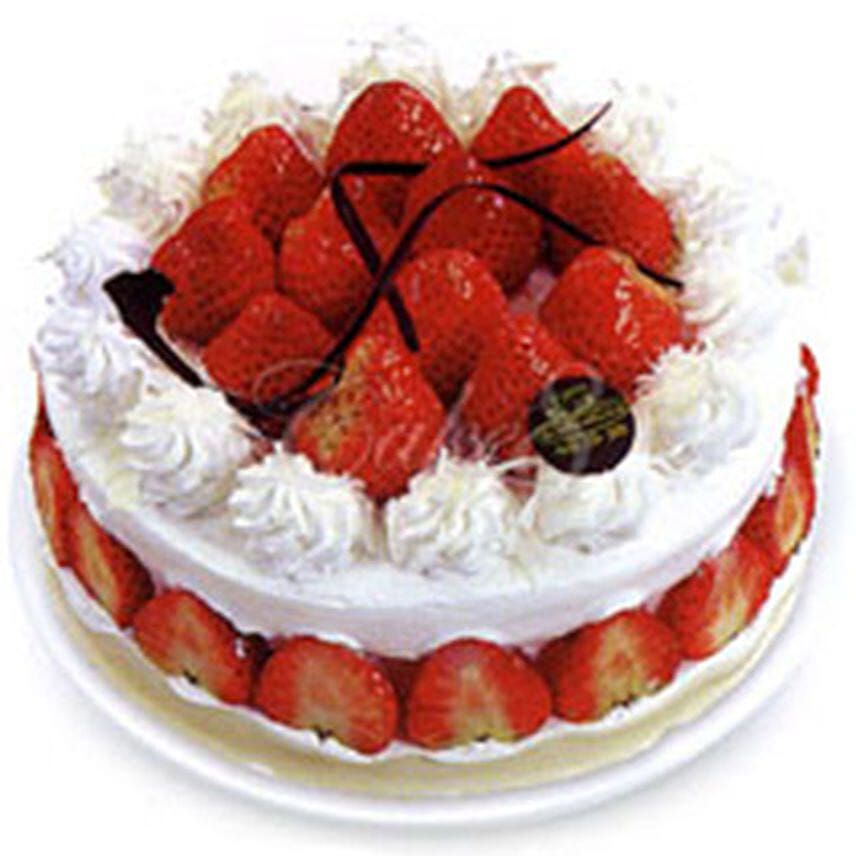 Fresh Fruit Cream Cake Fresh Fruit Cream Cake: Send Cakes to China