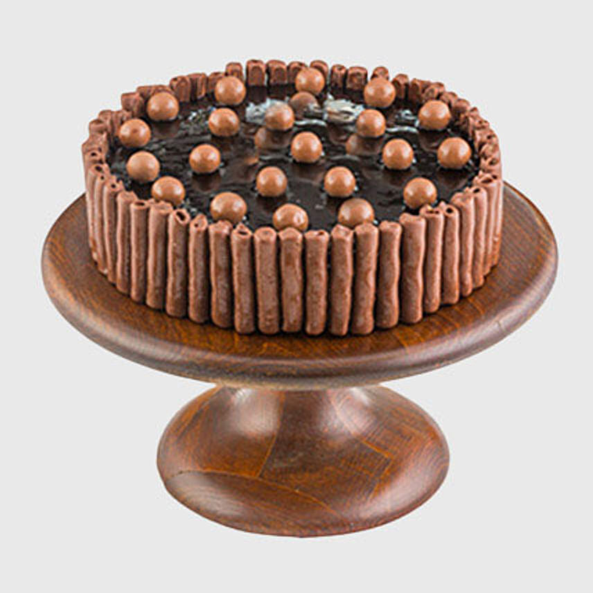 Fudge Chocolate With Nutella Cream