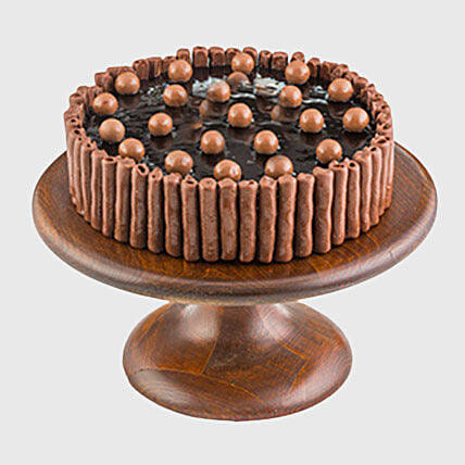 Fudge Chocolate With Nutella Cream: 