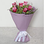 Bouquet Of Purple Roses EG