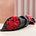 Celebrate Love Red Rose Bouquet