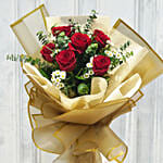 Designer Red Roses Bouquet