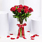 12 Roses Affection Arrangement