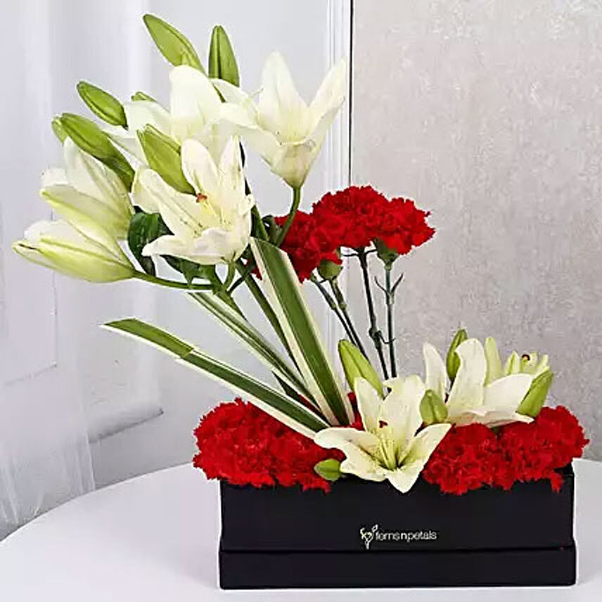 Enchanting Lilies N Carnations