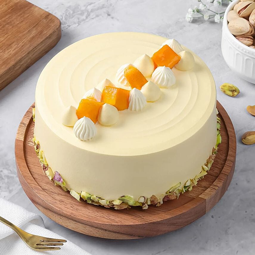 Mango Temptation Cream Cakes  Half Kg: Send Birthday Gifts to India