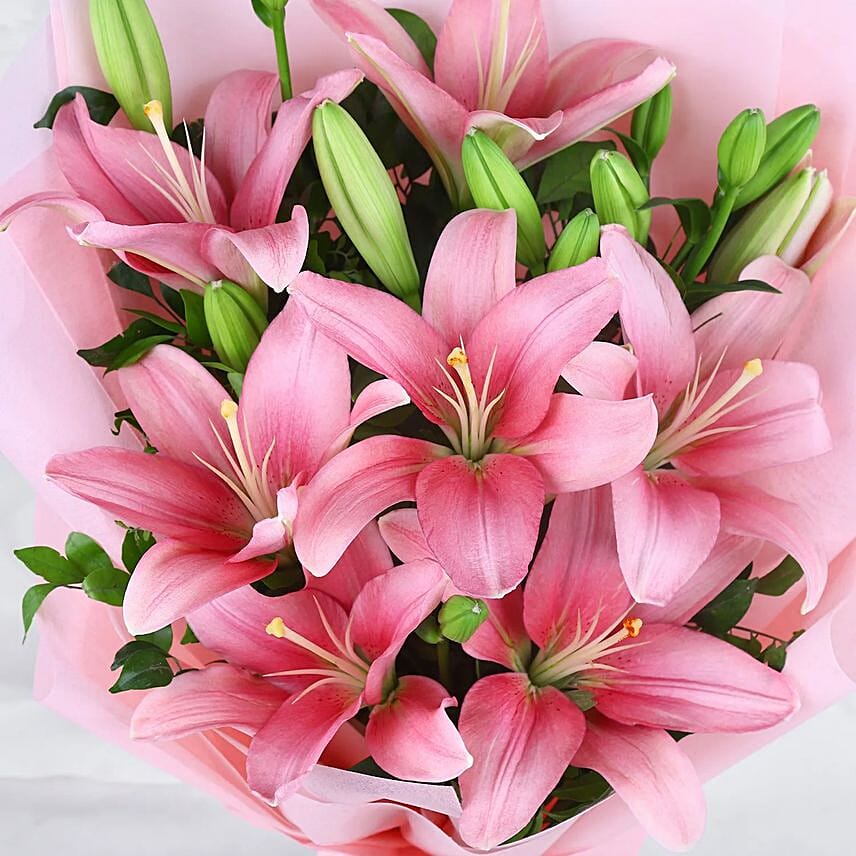 Blooming Together Always Lily Bouquet