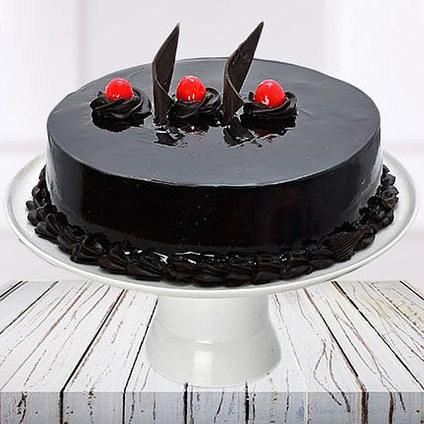 Chocolate Truffle Cream Cake Half kg