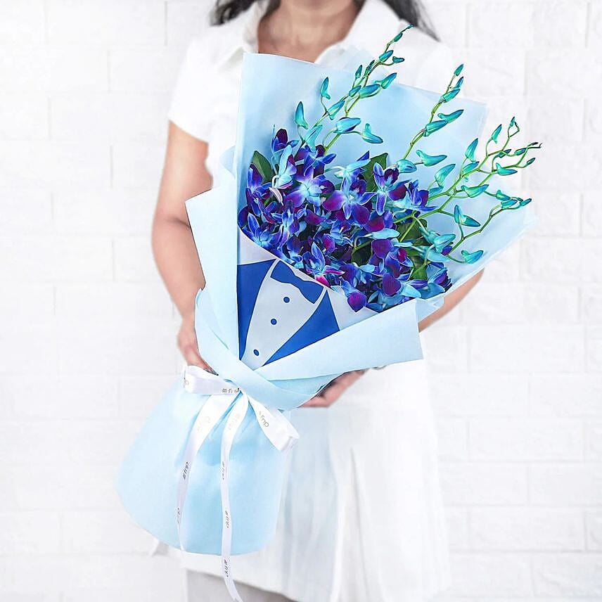 Gentlemans Delight Orchid Bouquet