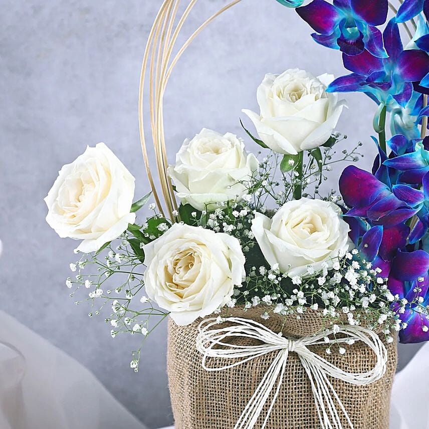 Mystical Land Roses N Orchids Potli