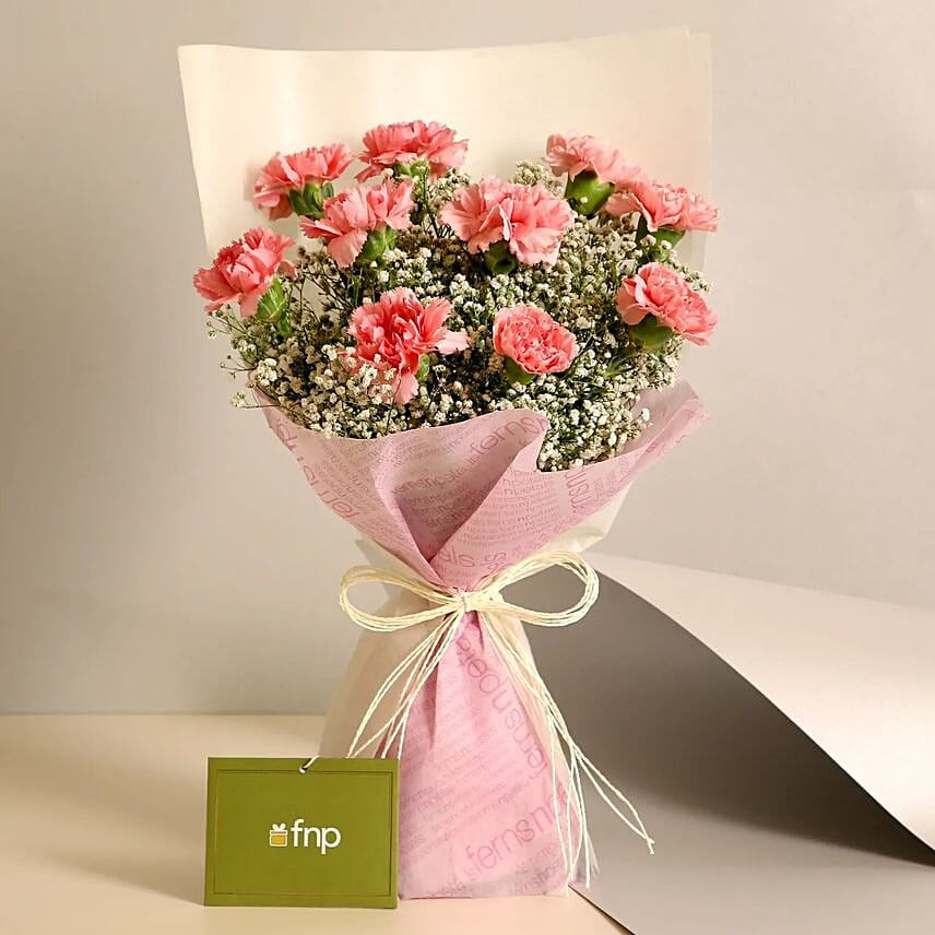 Paradise On Earth Carnations Bouquet
