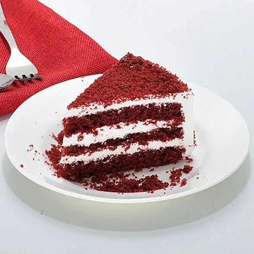 Red Velvet Fresh Cream Cakes Half kg