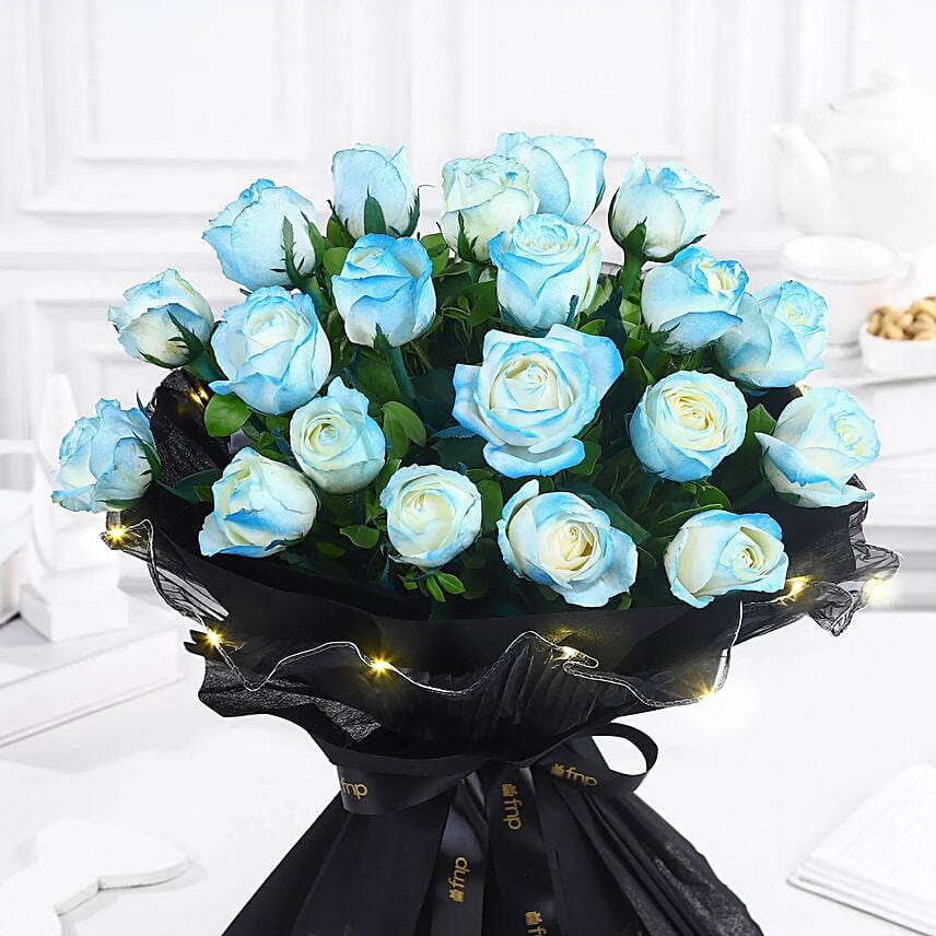 Starry Nightfall Bouquet N Truffle Cake Constellation