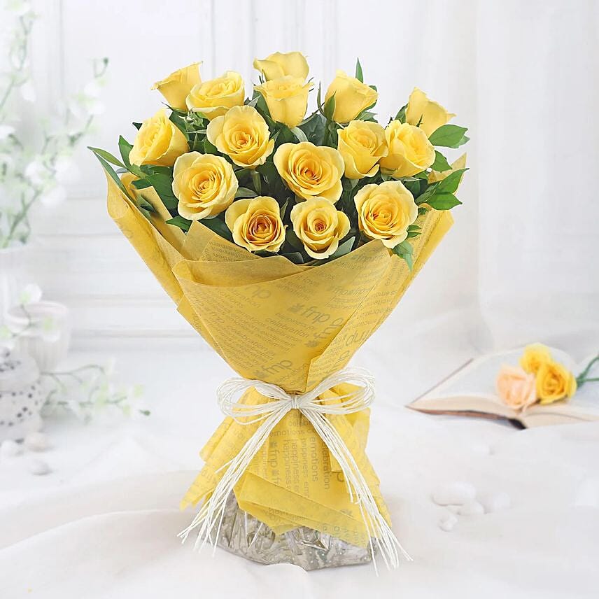 Sunshine Love Rose Bouquet