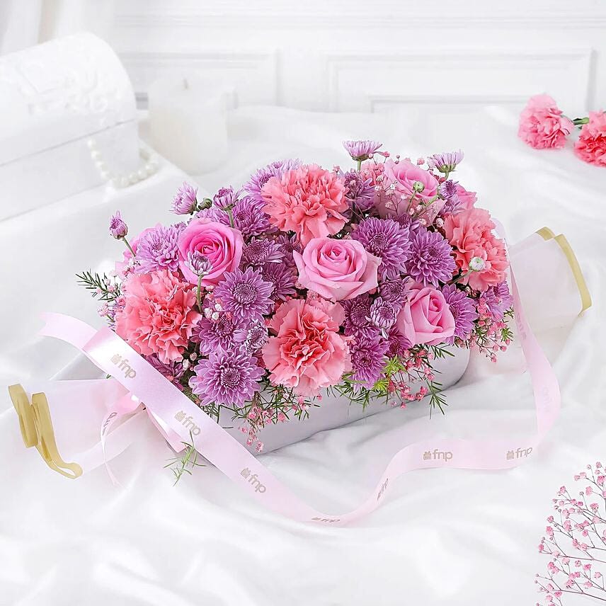 Sweet Mothers Love Rose Arrangement
