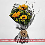 Beautiful Yellow Sunflowers Premium Bouquet