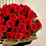 Crimson Love Rose Bouquet