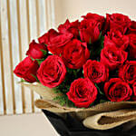 Crimson Love Rose Bouquet