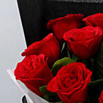 Premium Red Roses Double Wrapped Bouquet