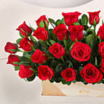 Velvety Love 30 Red Roses Box