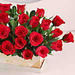 Velvety Love 30 Red Roses Box
