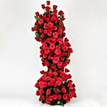 Premium 100 Red Roses Arrangement