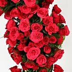 Premium 100 Red Roses Arrangement