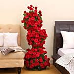 Premium 100 Red Roses Arrangement