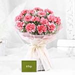 Magical Dust Carnations N Truffle Cake Combo