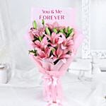 Blooming Together Always Lily Bouquet