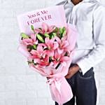 Blooming Together Always Lily Bouquet