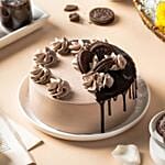 Chocolate Caramel Fudge Cake 1 Kg Eggless