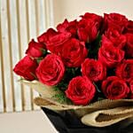 Crimson Love Red Rose Bouquet