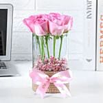 Delicate Love Rose Wishes For Maa