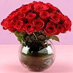 Extravagant 40 Red Roses Arrangement