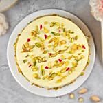 Golden Delight Rasmalai Cake