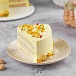 Golden Delight Rasmalai Eggless Cake