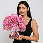 Magical Rose Arrangement For Incredible Mom