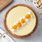 Mango Temptation Cream Cake  Half Kg