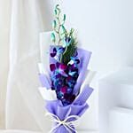 Mesmerising Orchid N Cake Gift