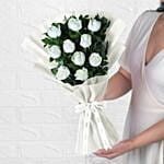 Pure White Roses Ensemble