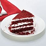 Red Velvet Fresh Cream Cake Half kg