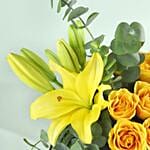 Sunlight In A Pot Floral Arrangement