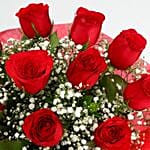 Timeless Love Red Color Roses Bouquets