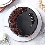 Velvety Chocolate Eggless Truffle Cake